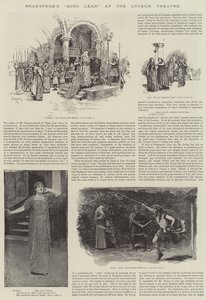 Shaksperův král Lear v divadle Lyceum